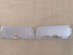 WOLLER L.169/258.+L.169/257. Lampshades headlight covers right left front for bmw e38 lift 1998-2001