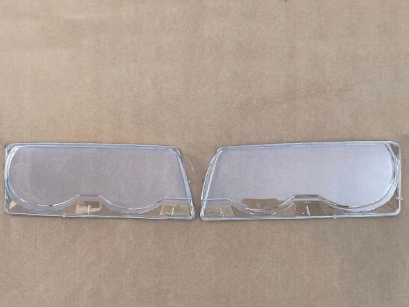 WOLLER L.169/258.+L.169/257. Lampshades headlight covers right left front for bmw e38 lift 1998-2001