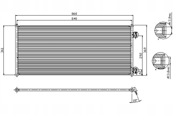 Nissens 86220184 NIS Nis94577 air conditioning cooler ford transit 2.0d- + driver assistant #33