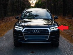 WOLLER  Left led drl lamp driver module for audi q5 ii 2016-2020 light diode