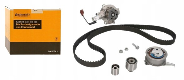 Continental CT1168WP5 Timing set (belt + roller + liquid pump) fits: audi a6 c8, sko