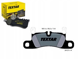 Textar 59564851 TEX Tex2472102 brake pads porsche rear cayenne 3,0-4,8 + driver assistant #33