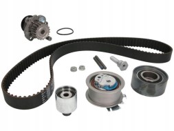 Schaeffler INA  Timing set (belt + roller + liquid pump) fits: audi a3, a4 b7,