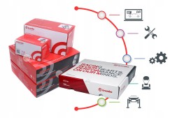 Brembo  Brake pads front p 50 105 brembo mercedes