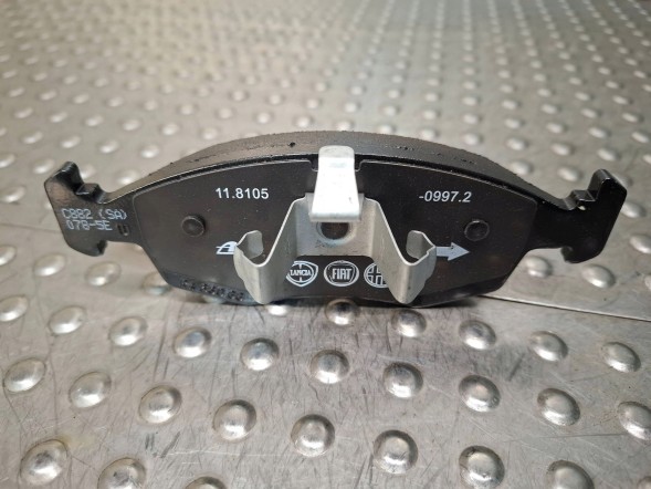 Fiat OE KLOCKI HAMULCOWE PRZÓD 77366378 FIAT PANDA 312 LANCIA YPSILON 11- Brake pads front 77366378 fiat panda 312 lancia ypsilon 11-