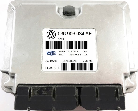 Magneti Marelli  Computer ecu skoda fabia 1.4 036906034ae iaw4lv.B immo off