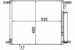 Behr Hella Service  Behr hella air conditioning condenser chevrolet aveo 0 + driver assistant #28