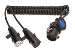 Trucklight AD-15/7-PLA-3.5M-AN Spiral cable trailer semi-trailer 15/7/7 adapter abs ad-15/7-pla-3.5m-an
