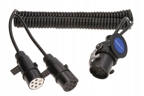 Trucklight AD-15/7-PLA-3.5M-AN Spiral cable trailer semi-trailer 15/7/7 adapter abs ad-15/7-pla-3.5m-an