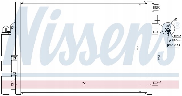 Nissens  Nis94992 air conditioning cooler (with dehumidifier) kia + driver assistant #33