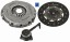 Sachs 3000 990 350 Clutch set. Vw golf vii 2.0 r 4motion 13-