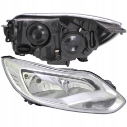 Mertt Headlight right silver bm5113w029ae ford focus 11-14