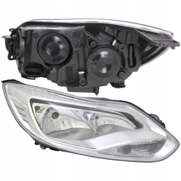 Mertt  Headlight right silver bm5113w029ae ford focus 11-14