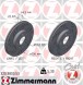 Zimmermann 320.3803.53 Brake disc zimmermann black front - accent i20 rio stonic 256mm