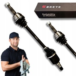 BRV B2057 Half axle left right front tesla model 3 (5yj3) ev awd new