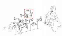 Mercedes-Benz OE  Mercedes m112 m113 thermostat 87c original