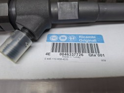Fiat OE S26337572 Injector bosch 0445110938 fiat 500x tipo qubo 1.3 mjet 2014-