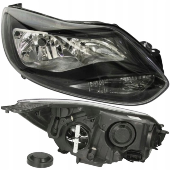 Mertt  Headlight right ford focus 2011-14 black bm5113w029cf