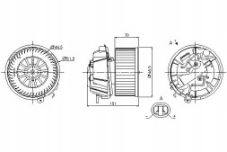 Nissens 86217847 NIS Nis87127 citroen c2, c2 enterprise blower, c3 i, + driver assistant #33