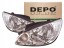Depo  Depo reflectors lamp depo 221-1141l-ld-em