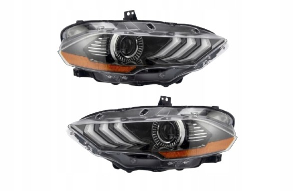 DParts Klosz reflektora Ford Mustang VI prawy (2017-2022) Lampshade glass - ford mustang vi lift 17-22 right