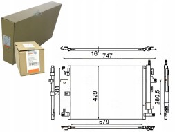 Behr Hella Service 109281526 BRH Brh8fc 351 310-601 air conditioning condenser volvo xc + driver assistant #33