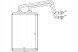 Nissens  Nissens heater (166x170x42) hyundai coupe ela