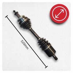 BRV  Drive shaft left volvo s60 i (384) 2.4 d5 automatic new