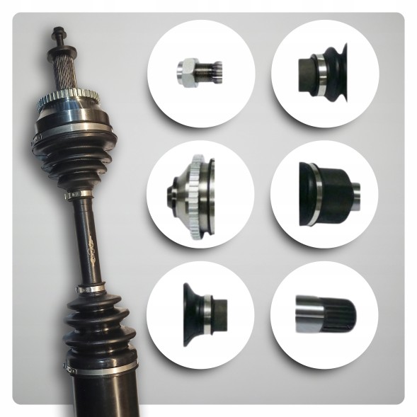 BRV  Drive shaft left volvo s60 i (384) 2.4 d5 automatic new