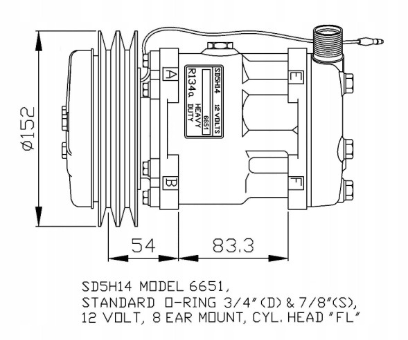 NRF  Air conditioning compressor nrf