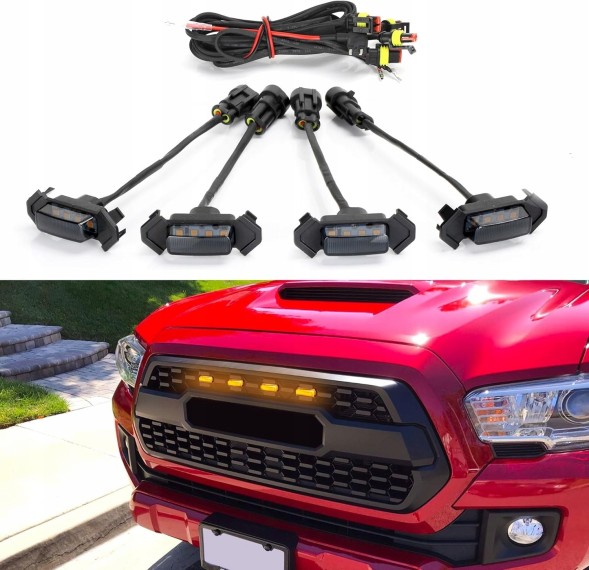 CHINA  Toyota tacoma trd off-road &amp; sport 2020–2023 led grill lamp kit
