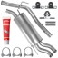 Ferroz  Final silencer volkswagen vw transporter t4 iv 96 - 03 1.9 tdi 2.4 d freebie