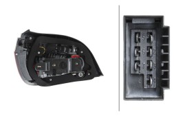 Hella  Hella 2vp 009 425-121 multifunctional rear lamp