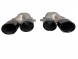 Proteile  Exhaust tips mercedes c-class c43 amg w205 s205 c205 a205 black night