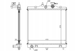 Nissens  Engine cooler kia picanto 1.0/1.1 04.04- nisse + collision assistant #34