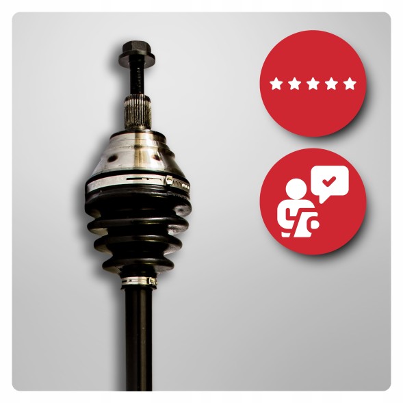 BRV  Right shaft vw golf v vi vii passat b6 b7 1.9 tdi 2.0 tdi automatic dsg new