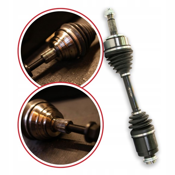 BRV  Half axle right honda accord 7 vii (cl cm) 2.0 2.4 manual 03-