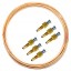 PiterParts PC100_06 Set hydraulic lines front and rear citroen c5 c6 copper pipe 15m