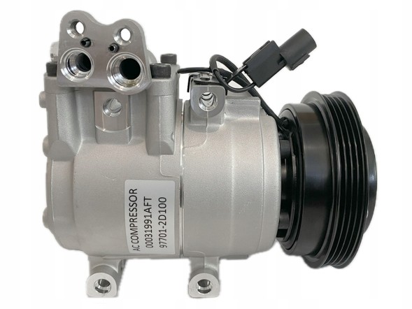 CHINA EKL31991-ZA / 97701-2E000 / CD1BA-03 / F500-AKYBA-06 / F500-AKYBD-02 / F500-CD1BA-02 / F500-CD1BA-03 / F500-NA5BA-02 / F500-NA5BA-05 P30013-1880 Air conditioning compressor tucson 2.0i (04-) kia sportage 2.0i (04-)