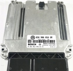 Volkswagen OE KOMPUTER STEROWNIK SILNIKA VW GOLF V 5 1.9TDI 03G906016GR 0281012641 Vw golf ecu computer 03g906016gr 0281012641 immo off
