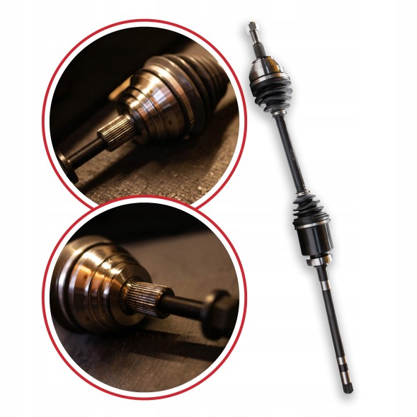 BRV  Half axle right ford kuga i 2.0 tdci 2008-> manual new