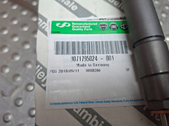 Fiat OE  Injector bosch 0445110418 fiat ducato iveco daily 2.3mjet euro 5 2011-