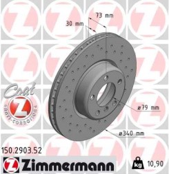 Zimmermann 150.2903.52 Zimmermann brake disc 150.2903.52
