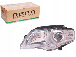 Depo Dep441-11a7l-ldem1 headlight vw passat 05-10 le h7 + driver assistant #33