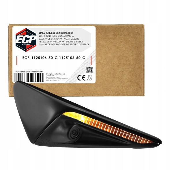 ECP MOBILITY  1125106-50-G - fender direction indicator camera left - tesla model 3 y