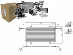 Nissens PRO/94326 NIS Air conditioning condenser opel movano renault master + collision assistant #34
