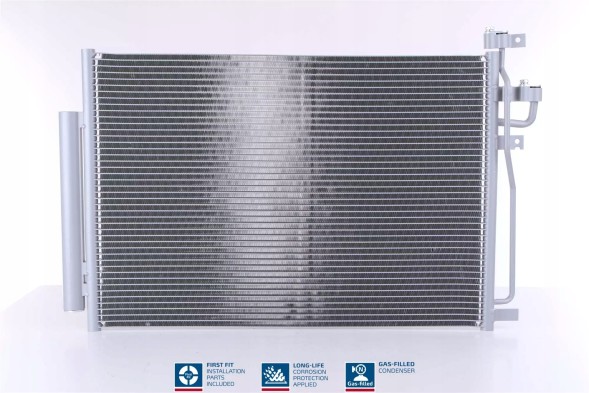 Nissens 940010 Air conditioning cooler nissens
