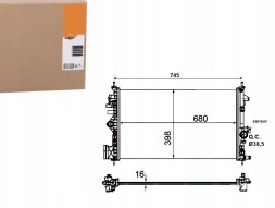 NRF 86232280 NRF Nrf water cooler 53773