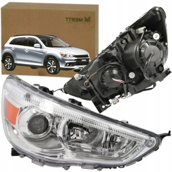 Mertt  Headlamp headlight right h11 hb3 8301c226 mitsubishi asx 2010-2016