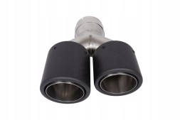 MTuning TW-TL-508 Silencer tip 114mmx2 input 76mm carbon matt right